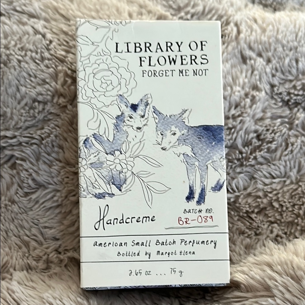 Library of Flowers Handcreme